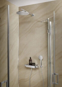 HSK Wandarm Gerade, Mit Kopfbrause Rund 25 Cm -Hansgrohe Brause Geschaft hsk armaturen kopfbrausen wandarm gerade mit 5060882