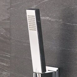 HSK Design-Handbrause Eckig Mit Brauseschlauch