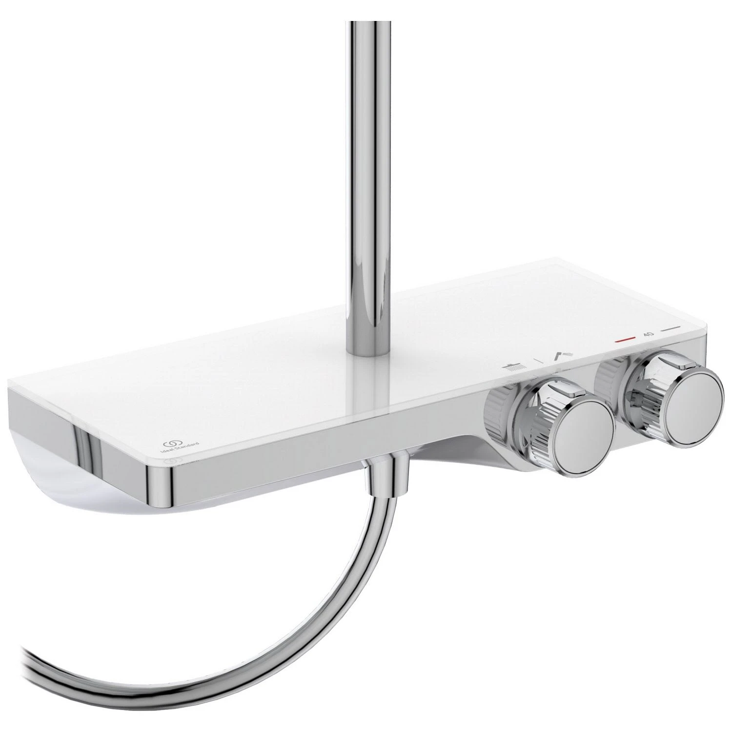 Ideal Standard Ceratherm S200 Duschsystem AP Mit Glasablage 7 Ideal Standard Ceratherm S200 Duschsystem AP Mit Glasablage – Bild 5