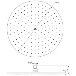 Ideal Standard Idealrain Atelier Regenbrause Ø 40 Cm -Hansgrohe Brause Geschaft ideal standard badarmaturen idealrain kopfbrausen regenbrause 7004709