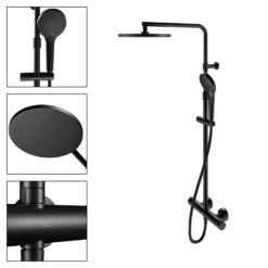 Keuco Plan Blue Thermostat-Brausemischer Für AP Montage Mit Kopfbrause -Hansgrohe Brause Geschaft keuco armaturen collection plan blue brause 11806500