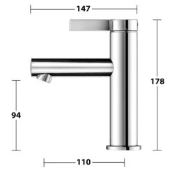 Keuco IXMO Pure Einhebel-Waschtischmischer 100, Ohne Ablaufgarnitur -Hansgrohe Brause Geschaft keuco ixmo pure waschtisch einhebel waschtischmischer 5456534