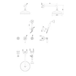 Kronenbach IOTA 2.0 Brause-Komplett-Set
