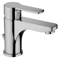 House 2.0 Einhebel-Waschtischbatterie Mit Kaltstart, Mit Ablaufgarnitur