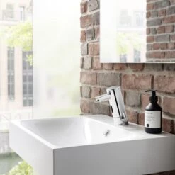 Schell PURIS Elektronische Waschtisch-Armatur E HD-K -Hansgrohe Brause Geschaft schell waschtischarmaturen puris elektronische hd 6922337