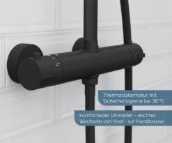 Schütte MADURA FRESH Regendusche Mit Thermostat Duscharmatur, Handbrause Mit 3 Funktionen 11 Schütte MADURA FRESH Regendusche Mit Thermostat Duscharmatur, Handbrause Mit 3 Funktionen -Hansgrohe Brause Geschaft schuette duschsysteme madura fresh regendusche mit 12499082