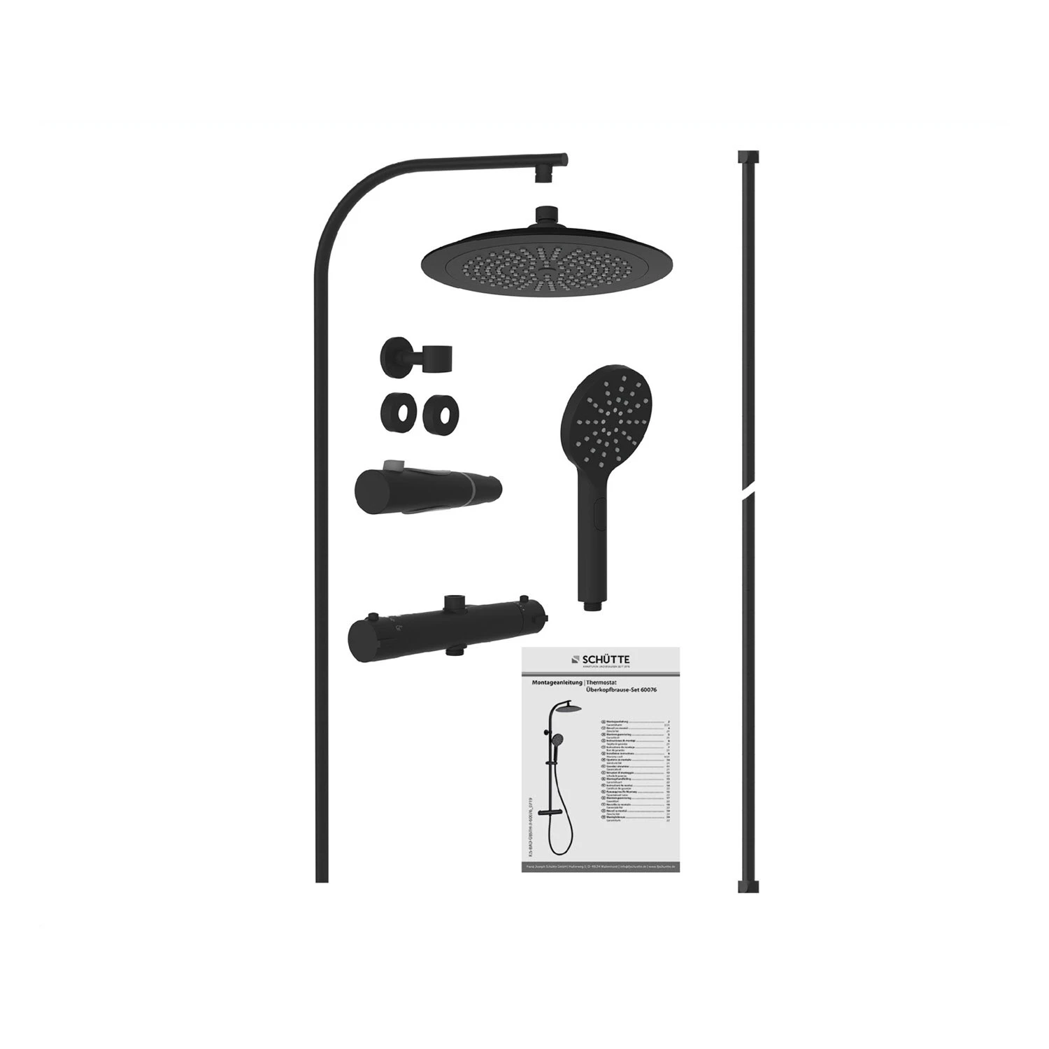 Schütte MADURA FRESH Regendusche Mit Thermostat Duscharmatur, Handbrause Mit 3 Funktionen 9 Schütte MADURA FRESH Regendusche Mit Thermostat Duscharmatur, Handbrause Mit 3 Funktionen – Bild 7