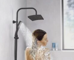 Schütte MALLORCA Duschsystem Mit Kopfbrause Und Handbrause, Ohne Armatur -Hansgrohe Brause Geschaft schuette duschsysteme mallorca mit kopfbrause und 12499207