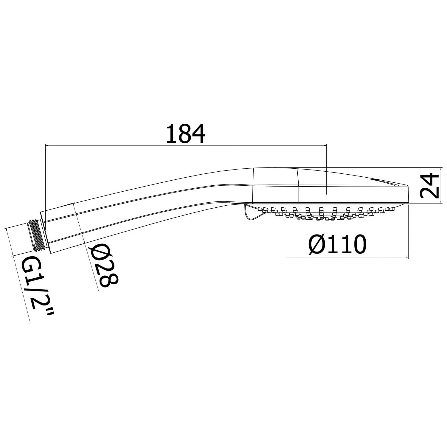 Steinkamp Handbrause 3 Ø 11 Cm Rund 3 Steinkamp Handbrause 3 Ø 11 Cm Rund