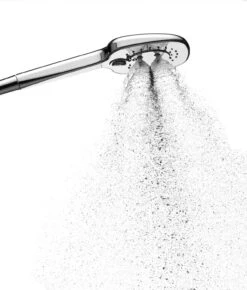 Sturotec Eco-Line 6 L/min Duschsystem Eckig Mit Thermostatarmatur Und Kopfbrause 20 Cm -Hansgrohe Brause Geschaft sturotec duschsysteme eco line eckig mit 9370823