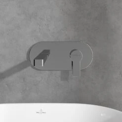 Villeroy & Boch Architectura Einhebel-Waschtischarmatur Mit Push-Open-Ablaufgarnitur -Hansgrohe Brause Geschaft villeroy boch alle kollektionen architectura armaturen 12108840