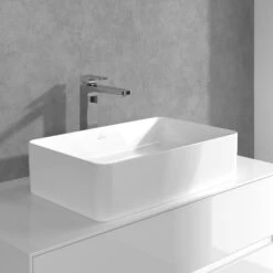 Villeroy & Boch Architectura Square Einhebel-Waschtischarmatur Erhöht -Hansgrohe Brause Geschaft villeroy boch alle kollektionen architectura armaturen 9601253