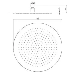 Villeroy & Boch Universal Showers Regenbrause Ø 35 Cm -Hansgrohe Brause Geschaft villeroy boch alle kollektionen universal showers 12315141
